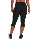 Capri Broek - Zwart - HeatGear® - Hoge Tailleband met Trekkoord