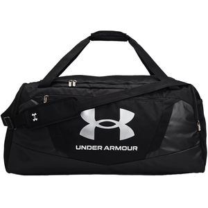 Under Armour Unisex UA Undeniable 5.0 Duffle SM, waterafstotende sporttas met meerdere organisatievakken, gymtas, zwart, L