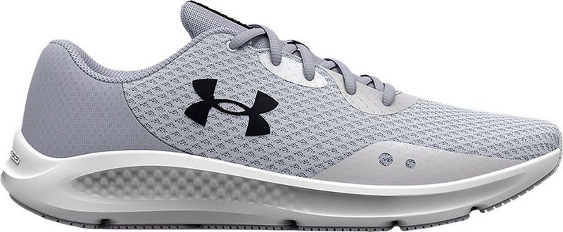 Under Armour - Charged Pursuit 3 - Hardloopschoenen - Grijs - Mesh - Lichtgewicht