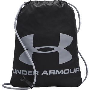 Under Armour Ozsee Gymtas voor volwassenen, uniseks, duurzame robuuste sporttas, veelzijdige sporttas met veel ruimte, Zwart (009)