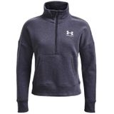 Under Armour - Rival Fleece Hoodie - Dames - Zwart - Katoen Fleece