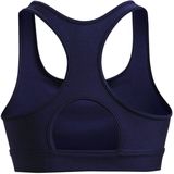 Under Armour - UA Authentics Mid Padless - Sport BH - Navy - Materiaal: Schweißableitend