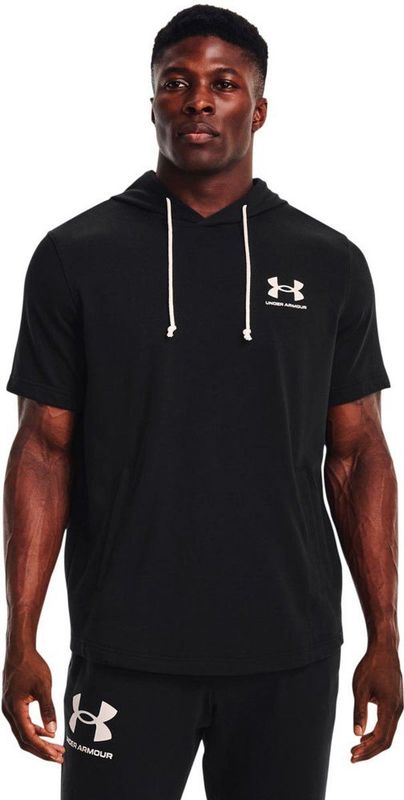Under Armour Rival Terry Lc Capuchon Zwart Man