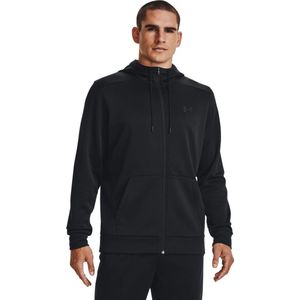 Under Armour Fleecejacke Armour Fleece Hoodie mit durchgehendem Zip Black