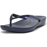 Fitflop Classic Iqushion Slippers Blauw Vrouw