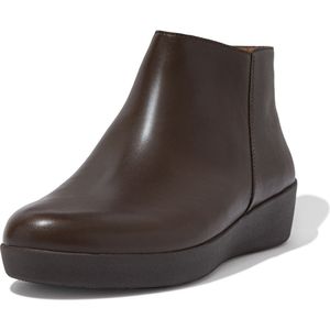 FitFlop Sumi Ankle Boot - Leather BRUIN - Maat 36