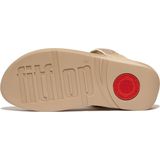 Fitflop Lulu Crystal Embellished Toe-post Sandalen Roze Vrouw