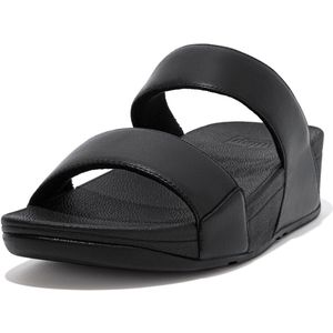 Fitflop Dames Lulu lederen dia sandaal varieert, zwart, 37 EU