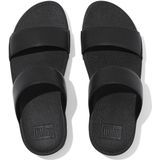 FitFlop Lulu Slide - Leather ZWART