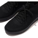 FitFlop - Rally High Top - Sneaker - All Black - Water-Resistant Knit