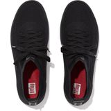 FitFlop - Rally High Top - Sneaker - All Black - Water-Resistant Knit