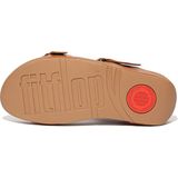 FitFlop Lulu Adjustable Sandal - Leather ZWART