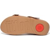 FitFlop Lulu Adjustable Sandal - Leather ZWART