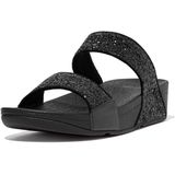 FitFlop  Lulu Slide - Glitter  slippers  dames Zwart