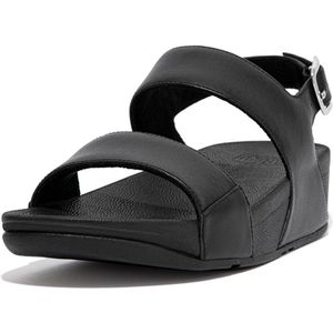 FitFlop dames Lulu Glitz Back-strap sandalen, All Black, 43 EU
