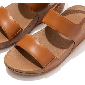 FitFlop Women Lulu Sandal Leather Light Tan-Schoenmaat 36
