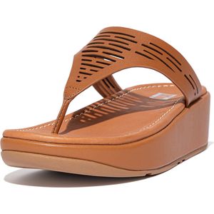 FitFlop Lulu Sleek Toe Post - Geo Laser BRUIN