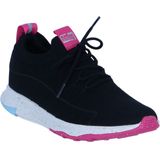 FitFlop Zwart Mix Sneaker Vitamin FF E01 voor Dames