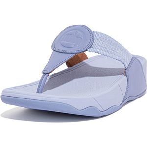 FitFlop Walkstar Wide Fit - Multi-Tone Webbing BLAUW - Maat 41