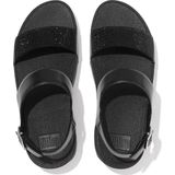 FitFlop Lulu Slide - Leather ZWART