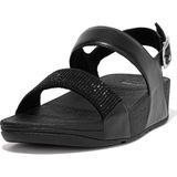 FitFlop Lulu Slide - Leather ZWART