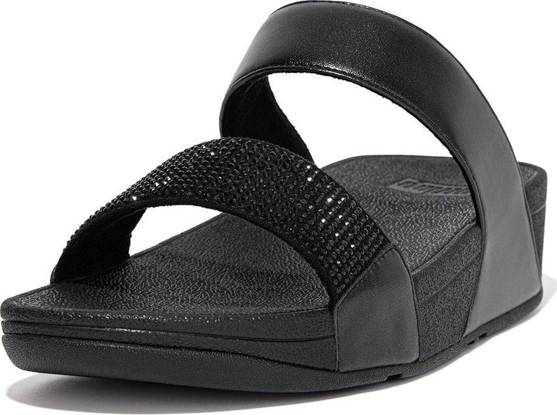 Fitflop Lulu Crystal Sandalen Zwart Vrouw