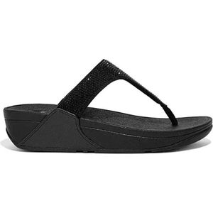 Fitflop Lulu Crystal dames slipper - Zwart