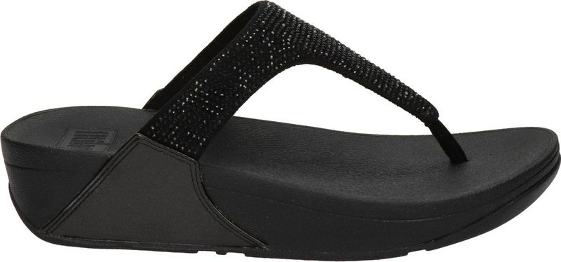 Fitflop Lulu Crystal dames slipper - Zwart