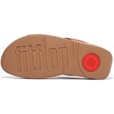 FitFlop Women Lulu Slide Leather Light Tan-Schoenmaat 40