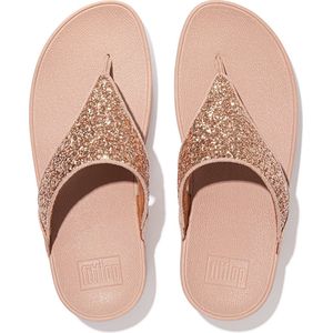 FitFlop Lulu GlitterToe Post - Slippers - ROZE