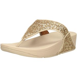 FitFlop - Lulu - Slipper - Platino - Met Glitters - Dames