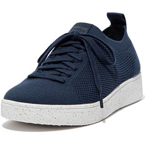 Fitflop™ Sneakers Dames - Lage sneakers / Damesschoenen - Canvas - FB6  -  Blauw - Maat 38