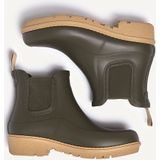 FitFlop Wonderwelly Contrast-Sole Chelsea Boots GROEN - Maat 36