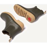 FitFlop Wonderwelly Contrast-Sole Chelsea Boots GROEN - Maat 36