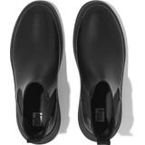 FitFlop F-Mode Leren Chelsea Laarzen ZWART