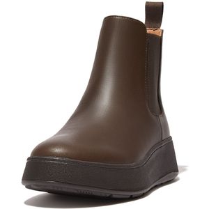 FitFlop F-mode leather flatform chelsea boots