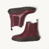 FitFlop Women F-Mode Leather Flatform Chelsea Boots Plummy-Schoenmaat 36