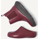FitFlop Women F-Mode Leather Flatform Chelsea Boots Plummy-Schoenmaat 36