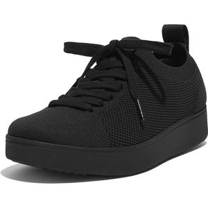 FitFlop Rally E01 Sneaker - Knit ZWART