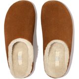 FitFlop Shuv Shearling-Lined Suede Clogs BRUIN - Maat 36