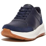 Fitflop Sneaker Platform F-Mode Donkerblauw Leer