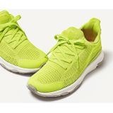 FitFlop Women Vitamin FFX Knit Sports Sneakers Electric Yellow-Schoenmaat 41