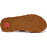 FitFlop F-mode leather/cork flatform toe-post sandals