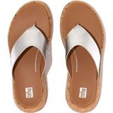 Fitflop Vrouwen Mwb Toe Post Platte Sandaal, Zilver, 36 EU