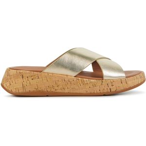 Fitflop™ Slippers / Teenslippers Dames - FT8 - Goud - Maat 36