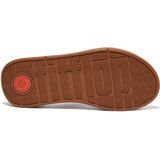 FitFlop Women F-Mode Leather Flatform Toe-Post Light Tan-Schoenmaat 36