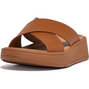 Fitflop F-mode Cross Sandalen Bruin Vrouw