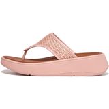 FitFlop Women F-Mode Woven Flatform Toe-Post Pink Salt-Schoenmaat 40