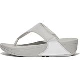 FitFlop Women Lulu Shimmerlux Toe-Post Silver-Schoenmaat 36