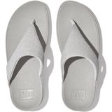 FitFlop Women Lulu Shimmerlux Toe-Post Silver-Schoenmaat 36